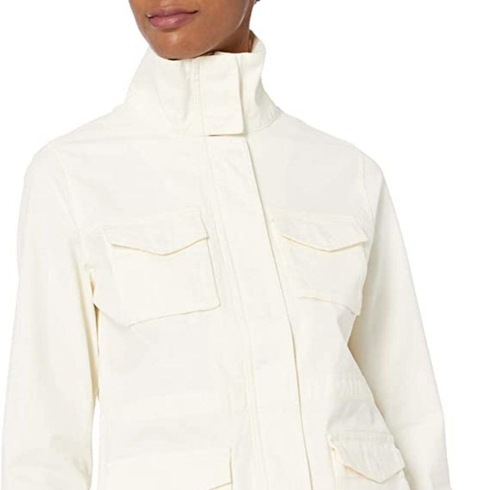 Women's Utility Jacket size large color off white NWT - Picture 7 of 8